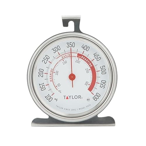 Taylor Analog Oven Thermometer, 3-Inch Dial
