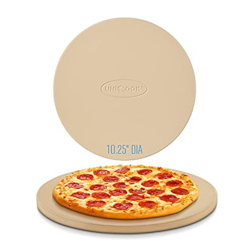 Unicook Round Pizza Stone, 10.25 Inch